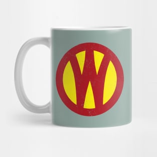 O&W Railroad NYO&W Railway Red & Yellow Logo Distressed Mug